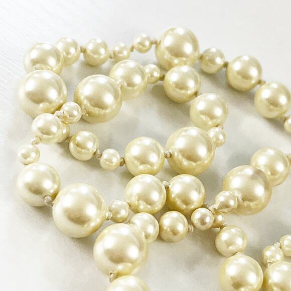 J. Crew Graduated Pearl Long Necklace - Picture 5 of 7